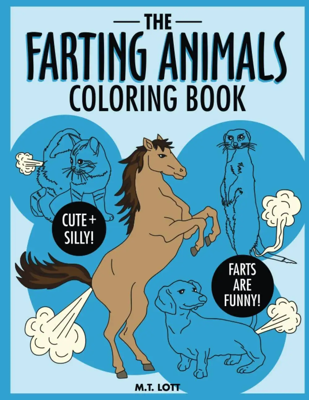 Farting Animal Coloring Book