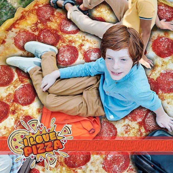 Wearable Pizza Blanket
